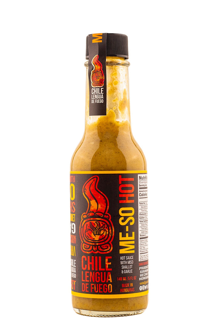 Me-So Hot Miso Shallot | Chile Lengua de Fuego M8