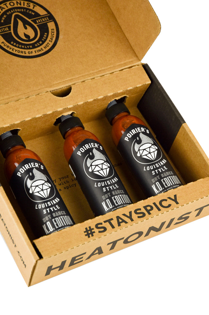 Dustin Poirier Hot Sauce - KO Edition 3 Pack A0