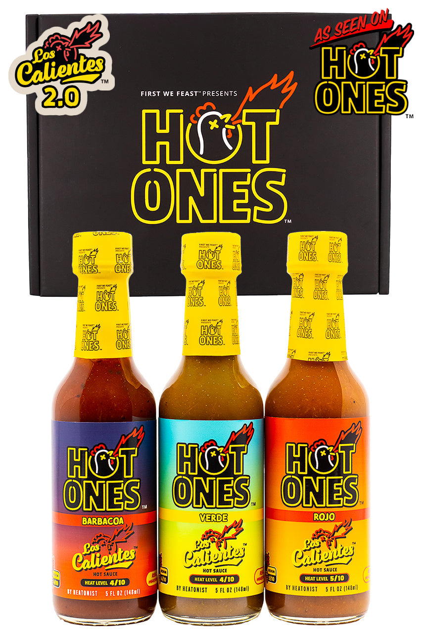 Los Calientes Trio Pack | Hot Ones Hot Sauce L8