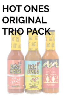 Hot Ones Trio Pack - Original | Hot Ones Hot Sauce T4