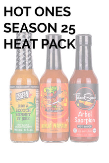Hot Ones Hot Sauce Heat Pack - Season 25 H0