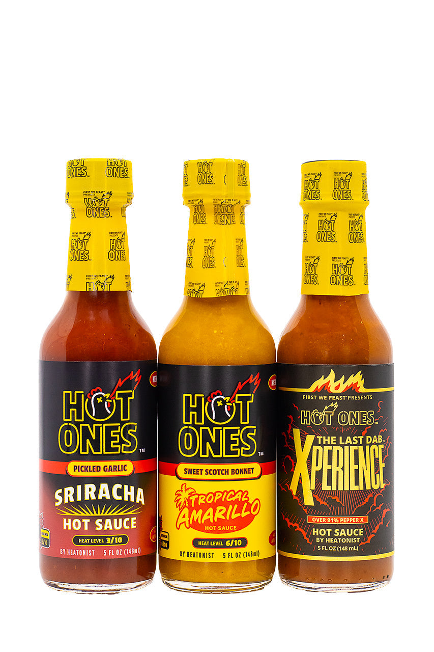 Hot Ones Hot Sauce Trio Pack - Season 27 Z0