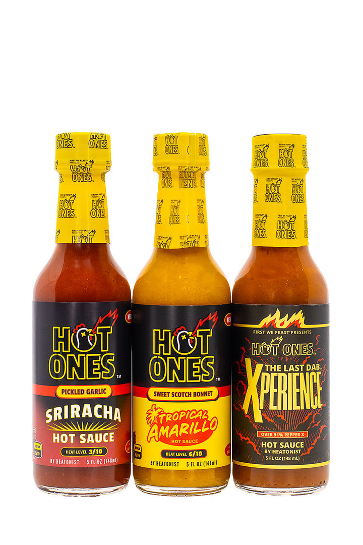 Hot Ones Hot Sauce Trio Pack - Season 27 Z0