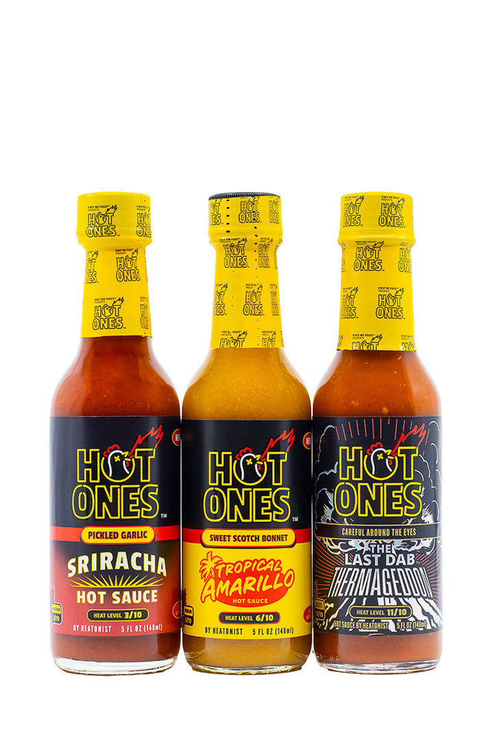 Hot Ones Hot Sauce Trio Pack - Season 29 T7