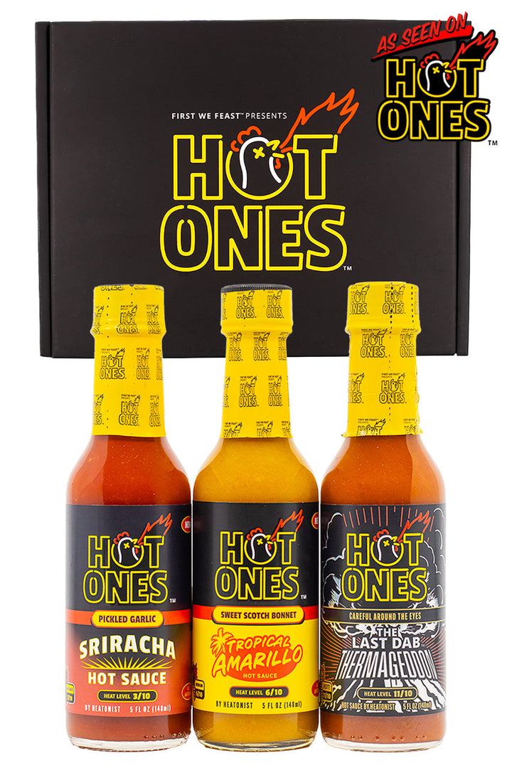 Hot Ones Hot Sauce Trio Pack - Season 30 C3