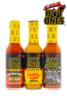 Hot Ones Hot Sauce Trio Pack - Season 30 C3
