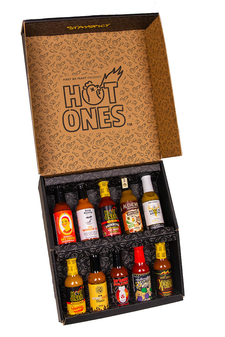Hot Ones Hot Sauce 10 Pack - Season 27 Y6
