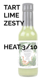 Jalapeno Tequila Lime Hot Sauce | Queen Majesty G7