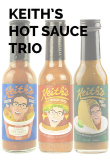 Keith's Hot Sauce Trio Pack B5